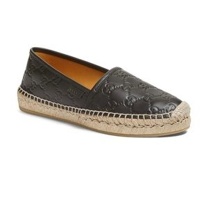 Gucci Leather Espadrilles